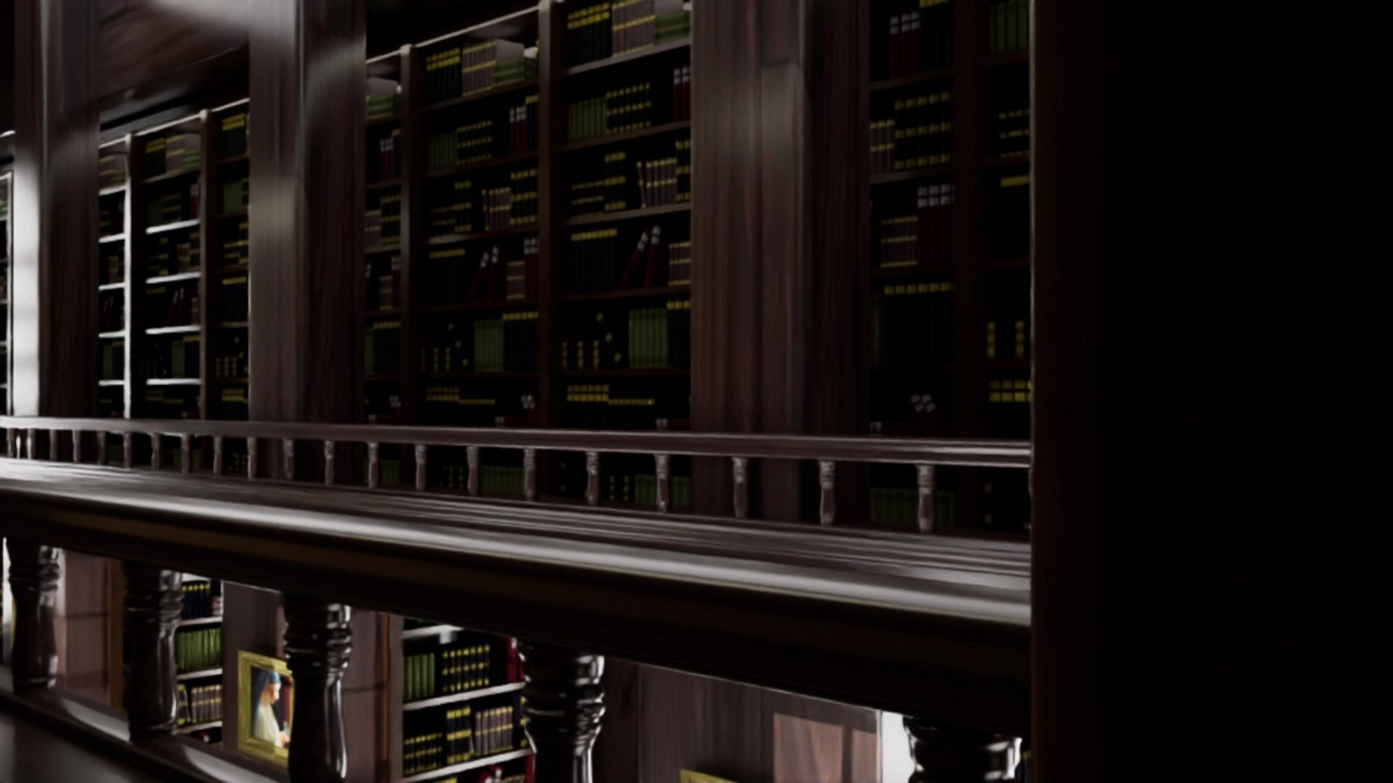 Library Scene (WIP)